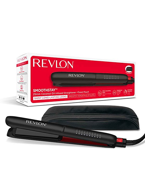 Revlon SmoothStay Coconut Oil-Infused Straightener – Klik