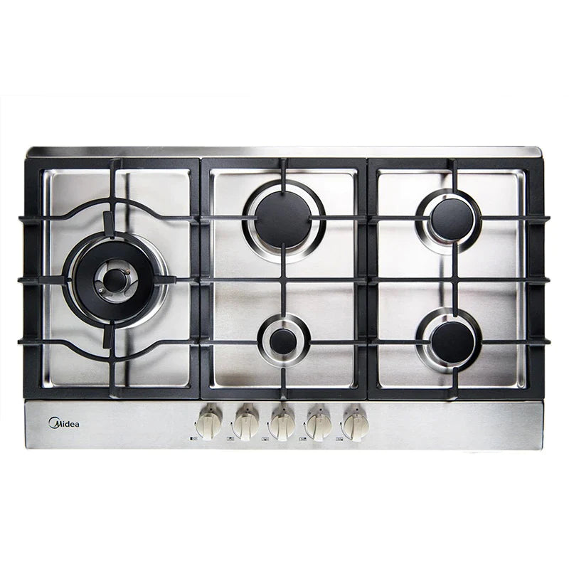 Midea Stainless Steel Gas Built-in 5 Burners 90 cm