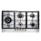 Midea Stainless Steel Gas Built-in 5 Burners 90 cm