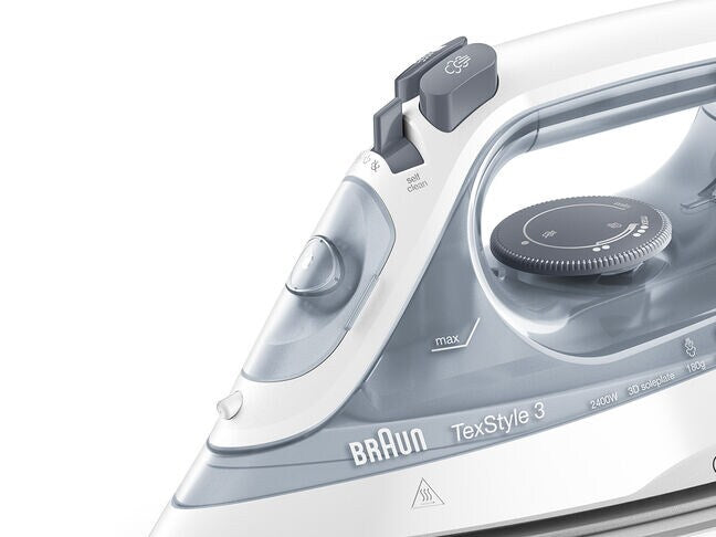 Braun Grey TexStyle 3 Steam Iron