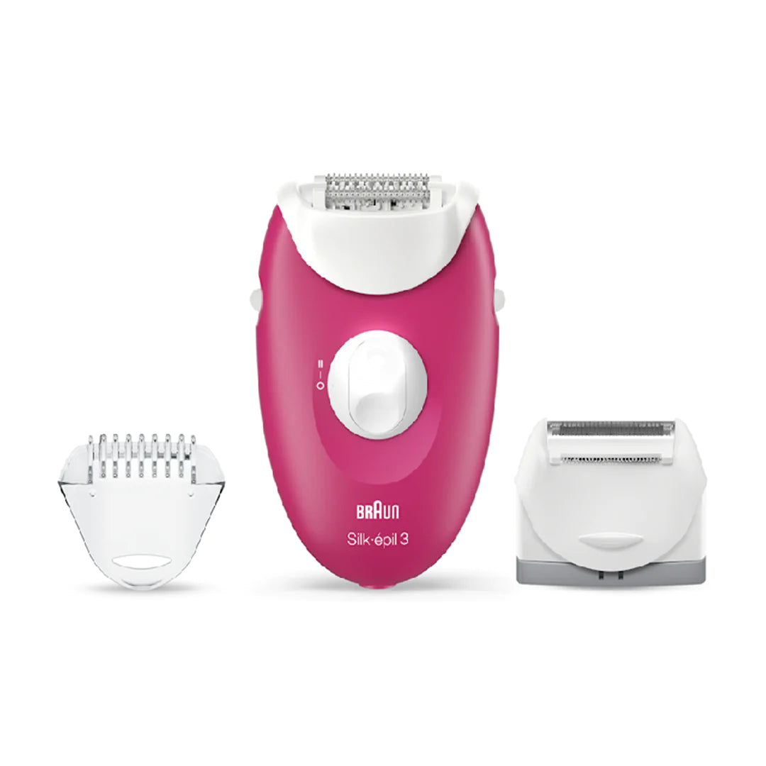 Braun Silk-Épil 3 Epilator For Long-Lasting Hair Removal SE3410