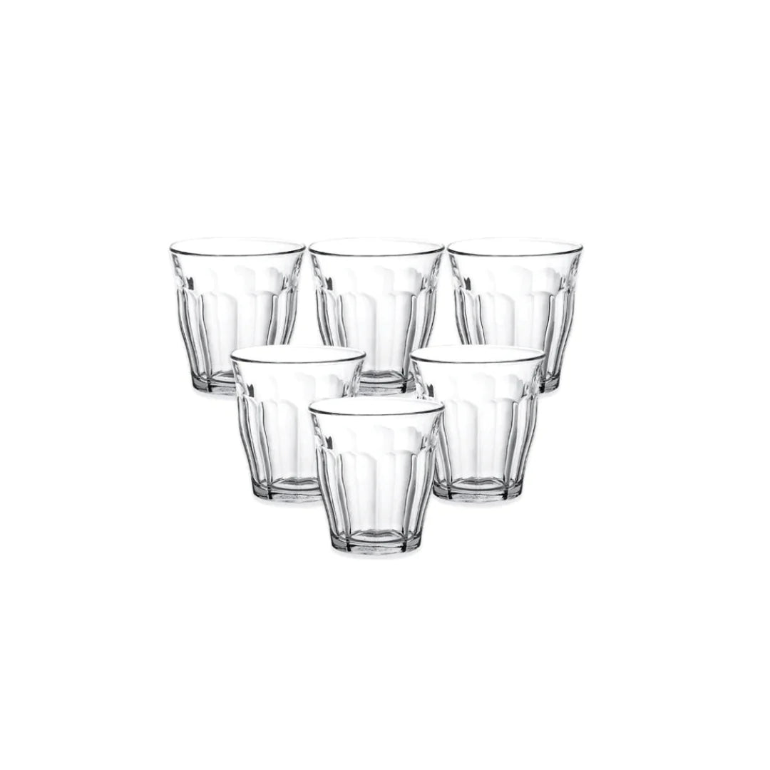 Duralex Set of 6 Clear Tumbler 13 cl