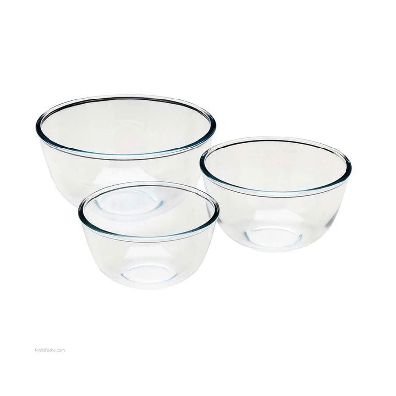 Pyrex Glass Bowl Set X3 – Klik