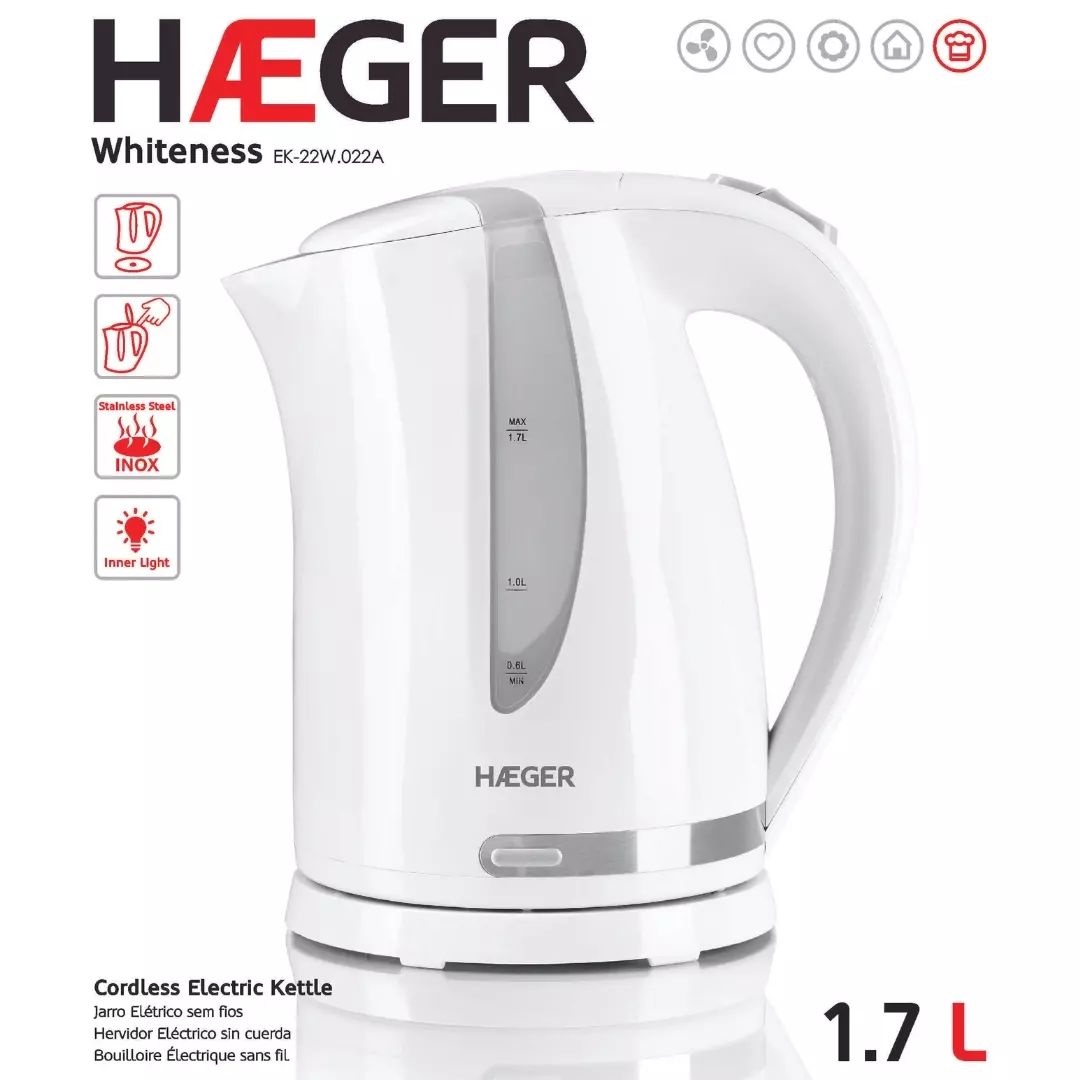 HAEGER Electric Boiler Whiteness