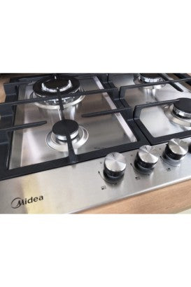 Midea Stainless Steel Gas Built-in 4 Burners 60 cm