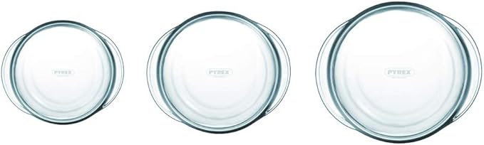 Pyrex Casserole Set Of 3 Round