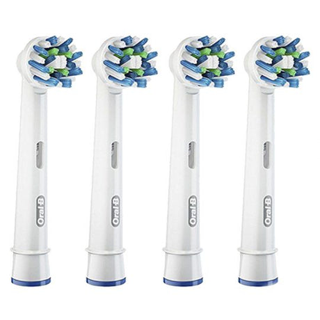 Oral-B Cross Action Replacement Brush Heads Eb50 4 Pack