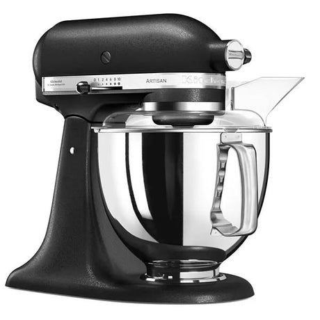 Kitchen Aid Artisan 4.8L + Dough Hook, Beater, Whisk, 3L bowl, 4.8L Bowl, Flex Edge Beater, pouring Shield