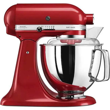 Kitchen Aid Artisan 4.8L + Dough Hook, Beater, Whisk, 3L bowl, 4.8L Bowl, Flex Edge Beater, pouring Shield