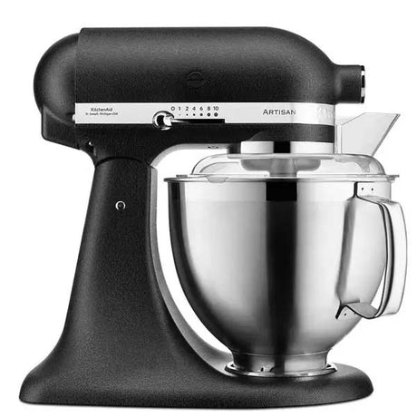 Kitchen Aid Artisal 4.8L + 3L bowl, pouring shield, whip, dough hook, flat beater