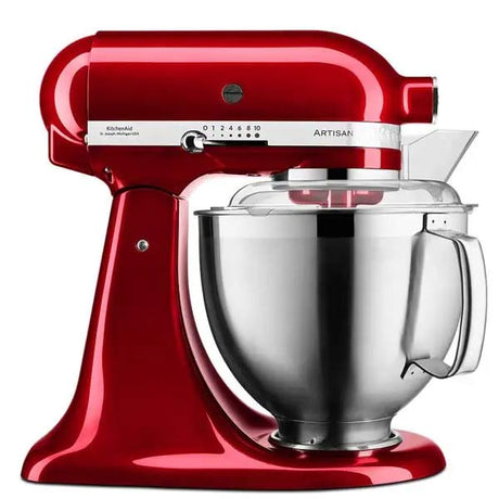 Kitchen Aid Artisal 4.8L + 3L bowl, pouring shield, whip, dough hook, flat beater