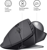 Logitech MX ERGO Advanced Wireless Trackball Mouse