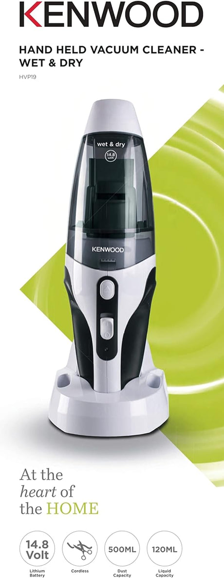 Kenwood Wet & Dry Cordless Handheld Vacuum Cleaner