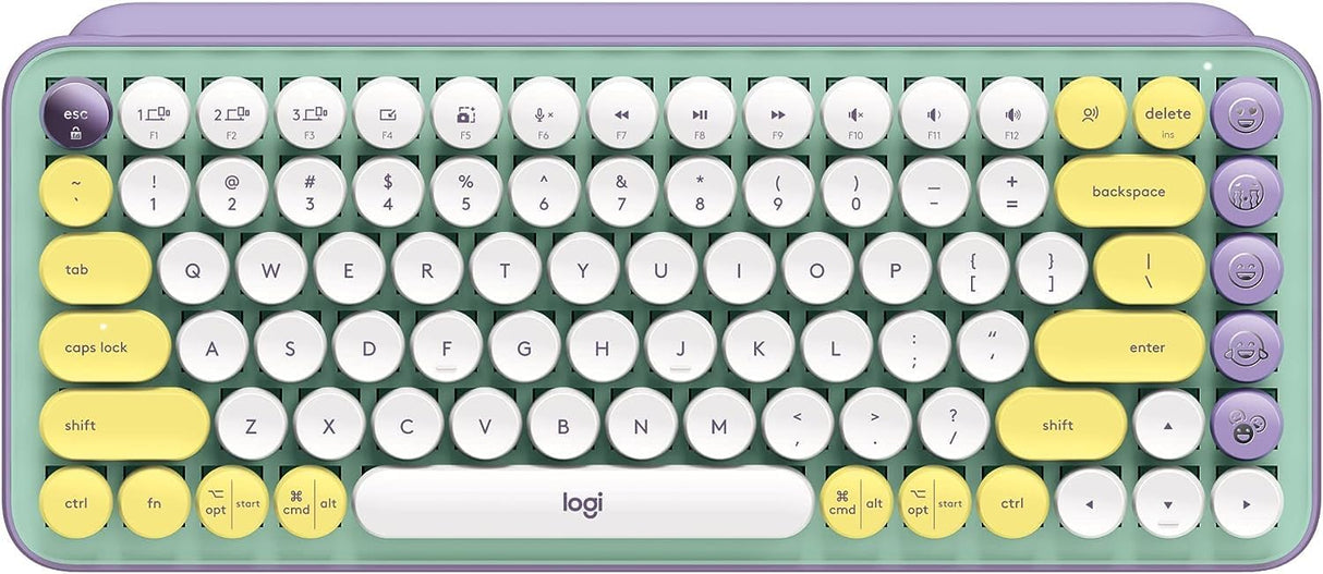 Logitech POP Keys Wireless Mechanical Emoji Keyboard