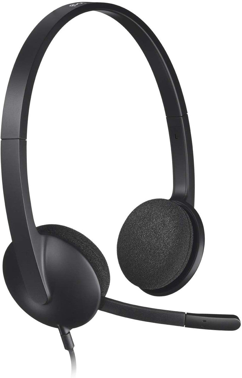 Logitech H340 USB PC Headset with Noise-Cancelling Mic