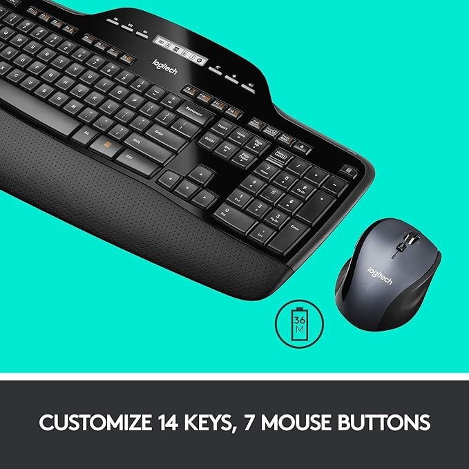 Logitech MK710 Performance Wireless Keyboard and Mouse Combo