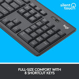 Logitech MK295 Silent Wireless Keyboard Mouse Combo