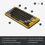 Logitech POP Keys Wireless Mechanical Emoji Keyboard