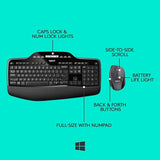 Logitech MK710 Performance Wireless Keyboard and Mouse Combo