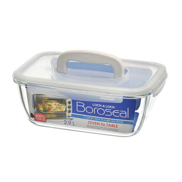 OvenGlass Clear Boroseal Rectangular