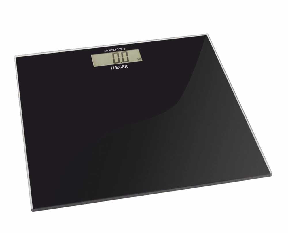 HAEGER Dark Digital Scale