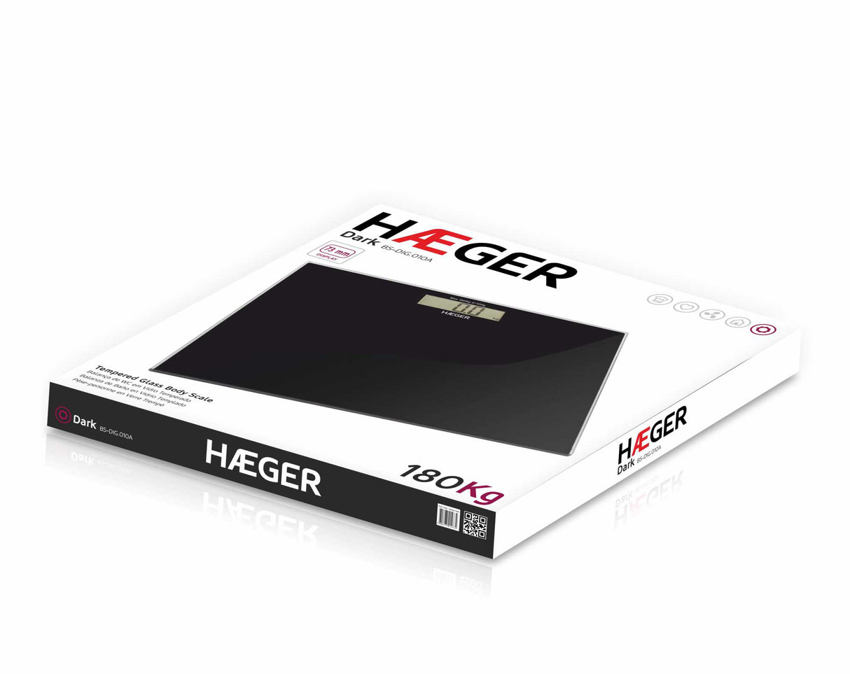 HAEGER Dark Digital Scale