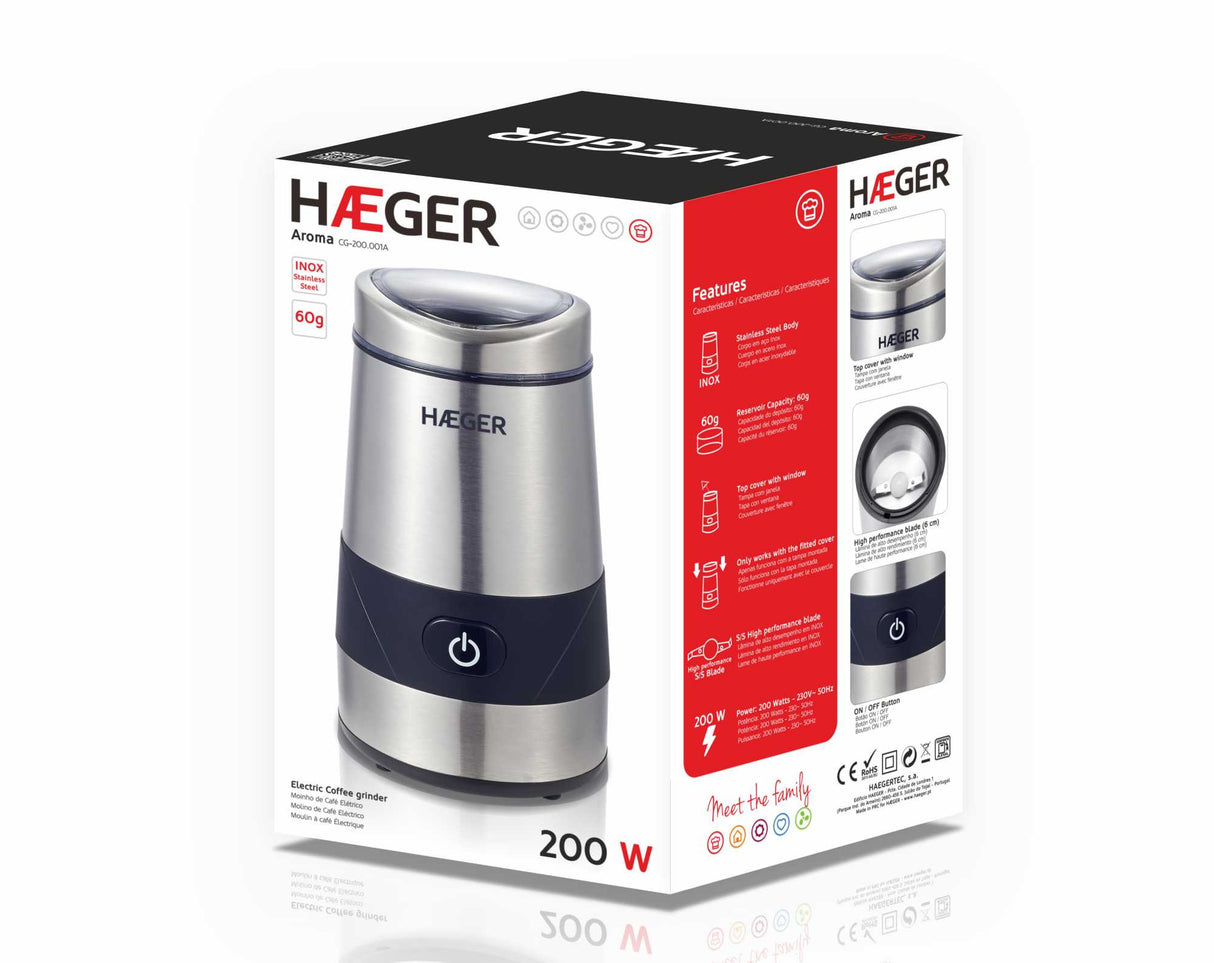 HAEGER Electric Coffee Grinder