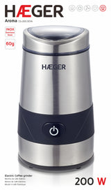 HAEGER Electric Coffee Grinder