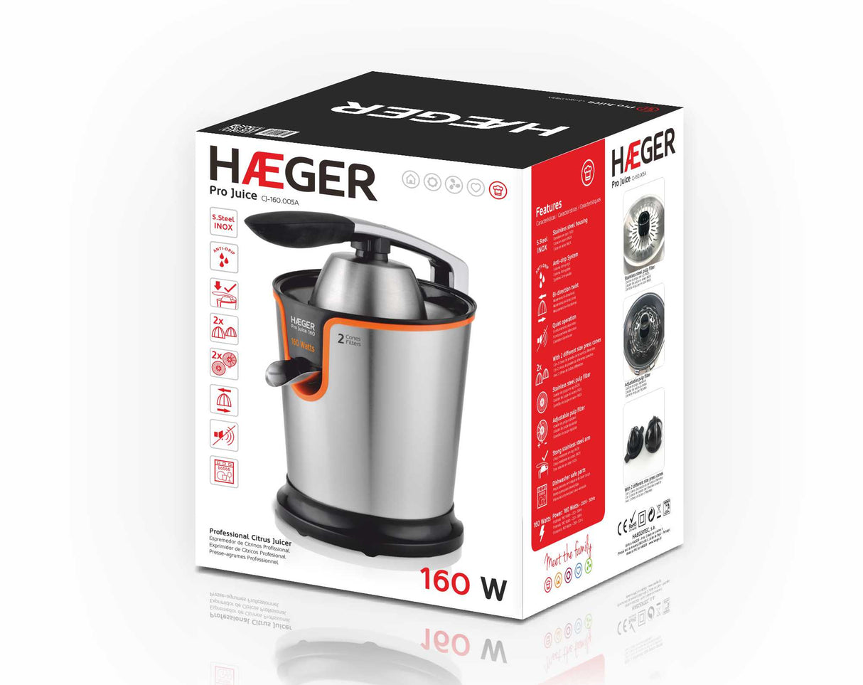 HAEGER Professional Juice Squeezer