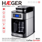 HAEGER Coffee Maker with Coffee Grinder