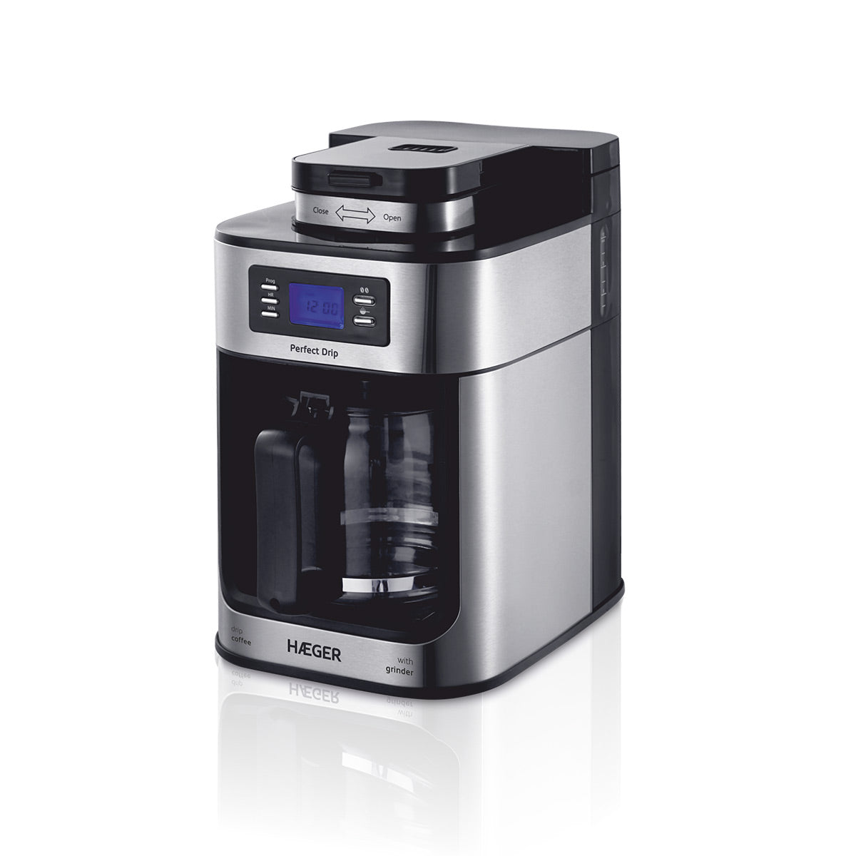 HAEGER Coffee Maker with Coffee Grinder