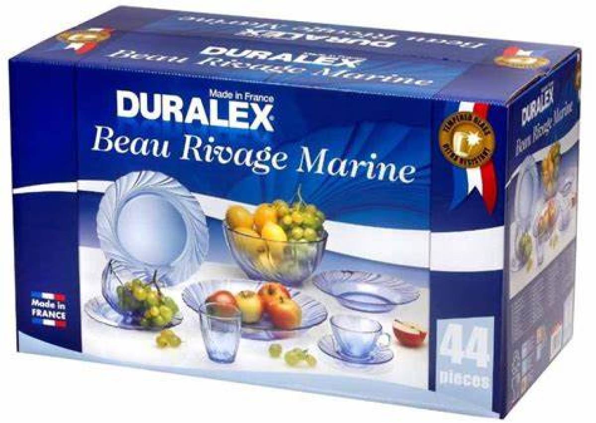 Duralex Beau Rivage Marine 44 Pieces Set