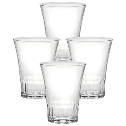 Duralex Set of 4 Clear Tumbler 7 cl