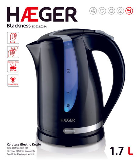 HAEGER BLACKNESS  Electric kettle