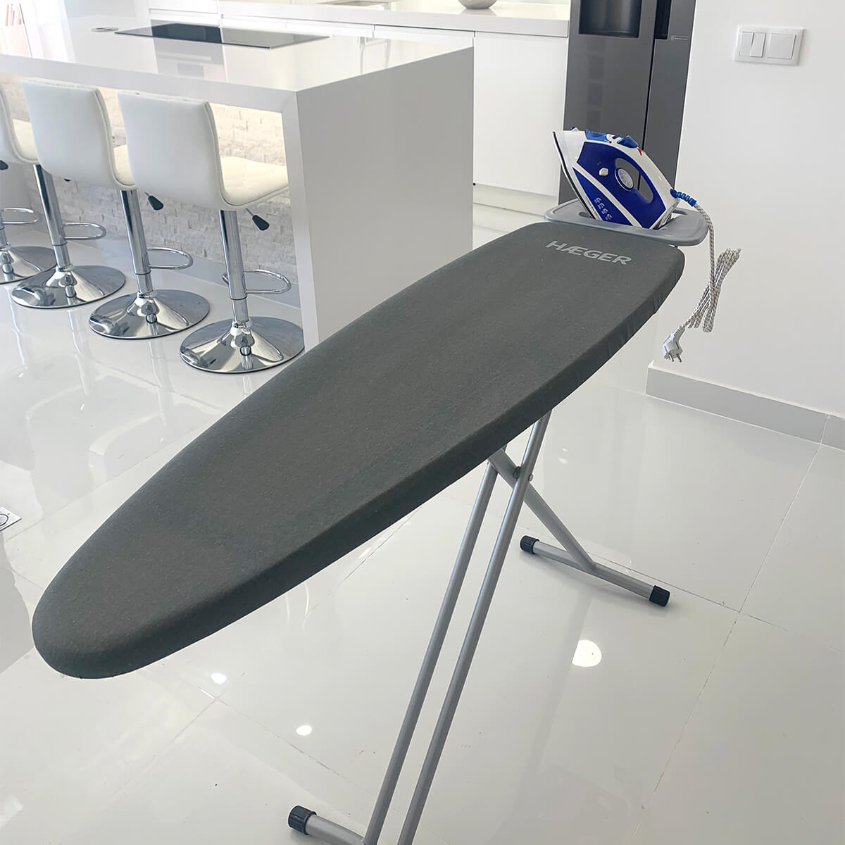 HAEGER Grey Ironing Board