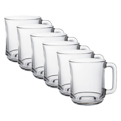 Duralex Set of 6 Lys Clear Mug 31 cl