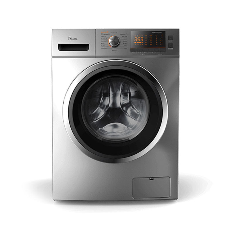 Midea Washing Machine Front Load 10 kg White / Silver