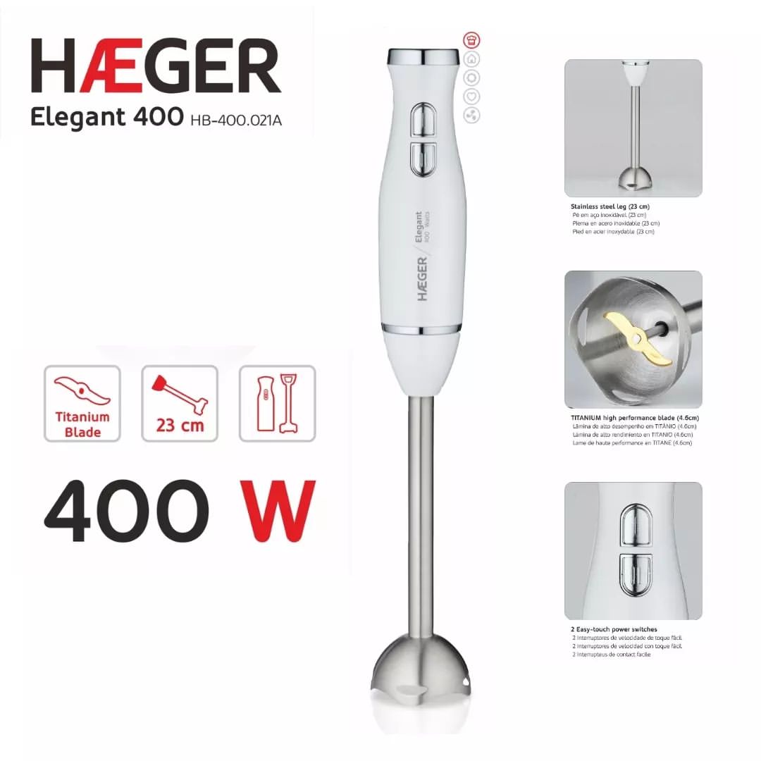 HAEGER Hand Blender ELEGANT