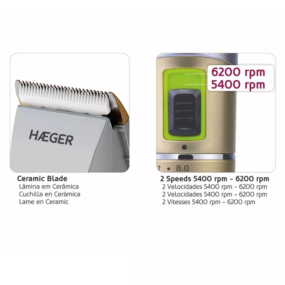 HAEGER EXPERT Hair Trimmer Clipper Machine