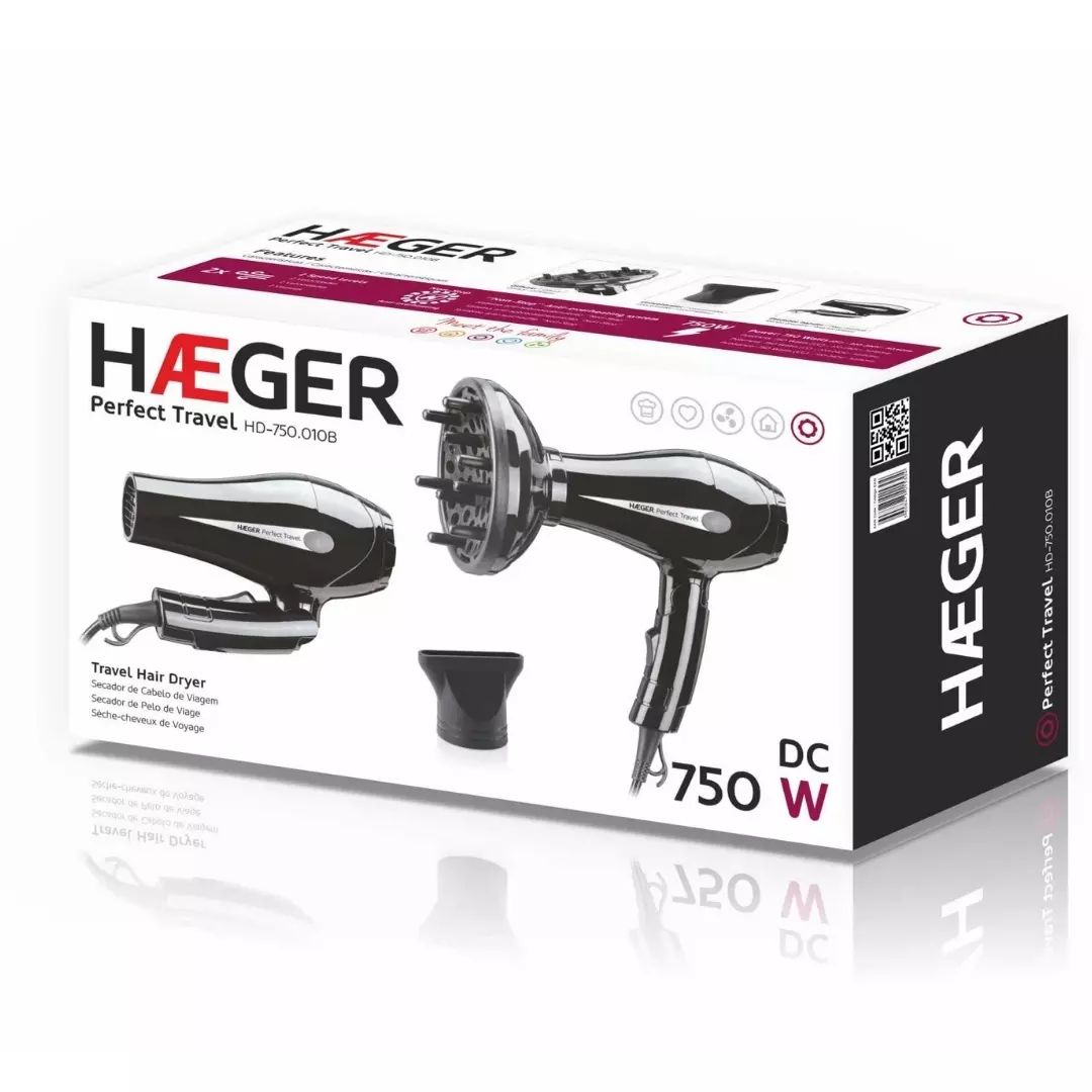 HAEGER Perfect Travel Hair Dryer