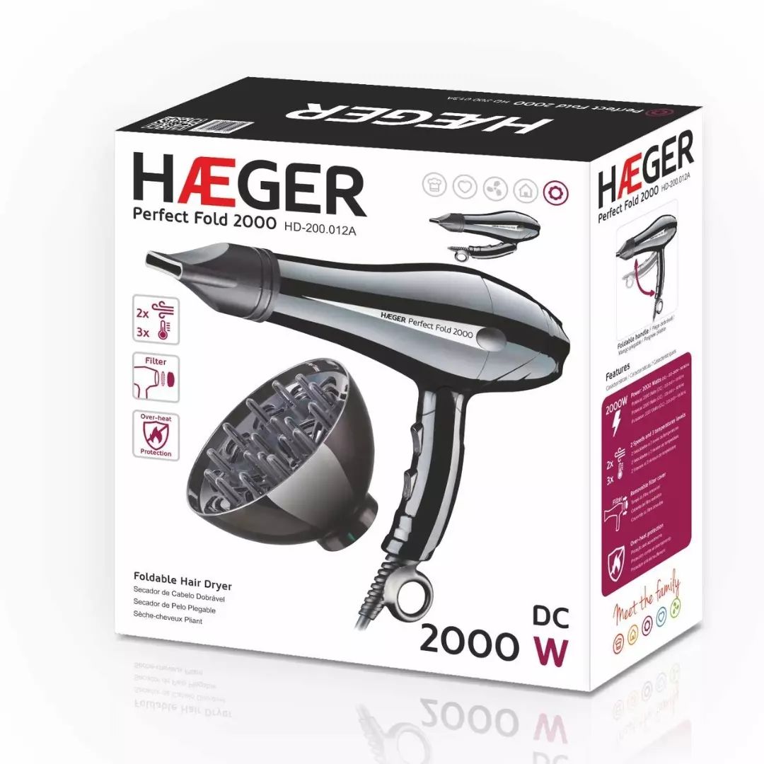 HAEGER Perfect Fold Hair Dryer