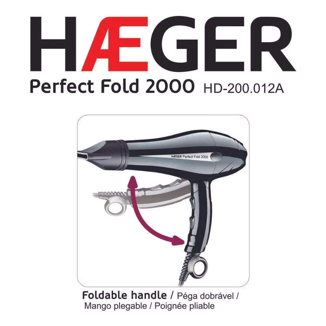 HAEGER Perfect Fold Hair Dryer