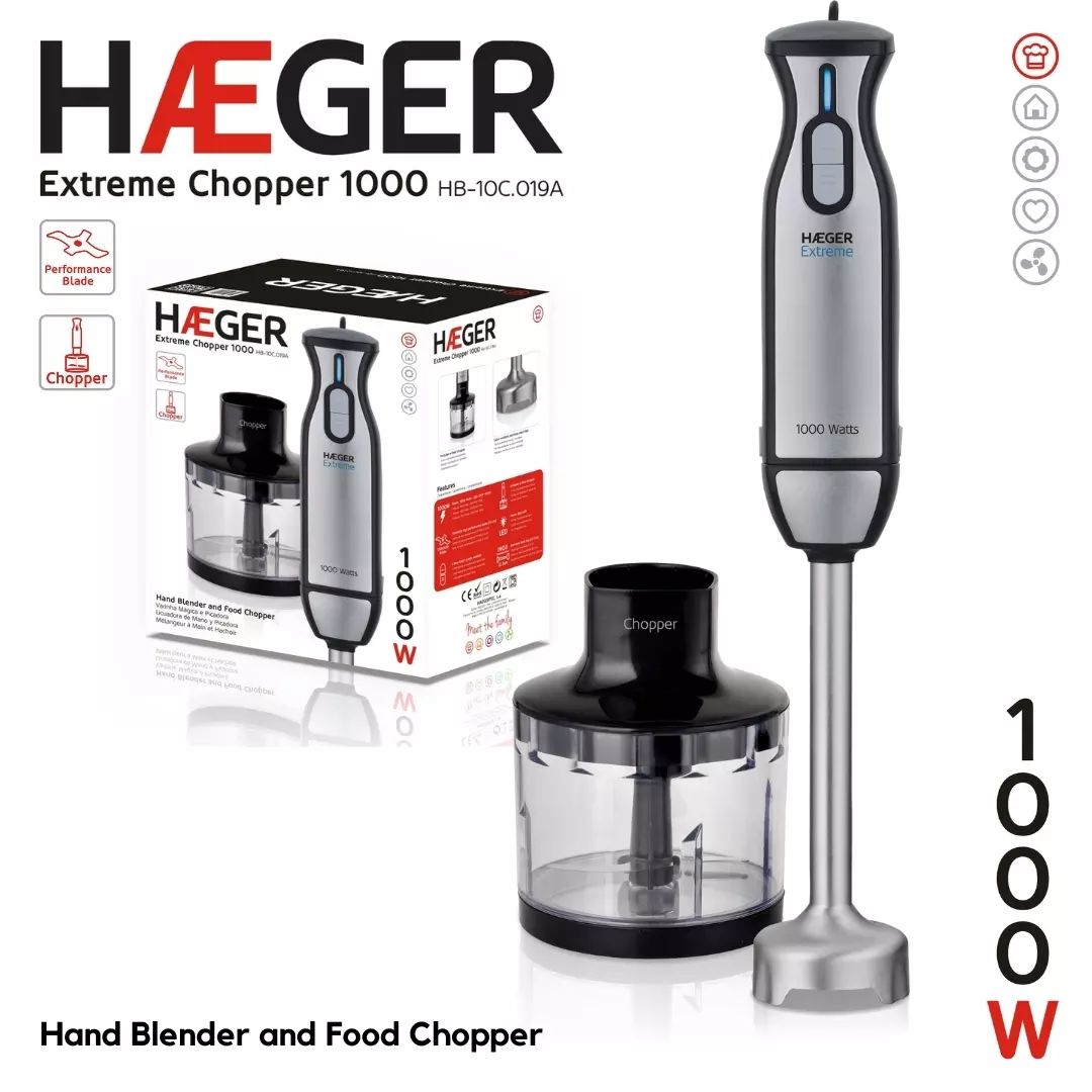 HAEGER Hand Blender Extreme Chopper