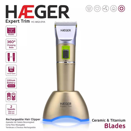 HAEGER EXPERT Hair Trimmer Clipper Machine