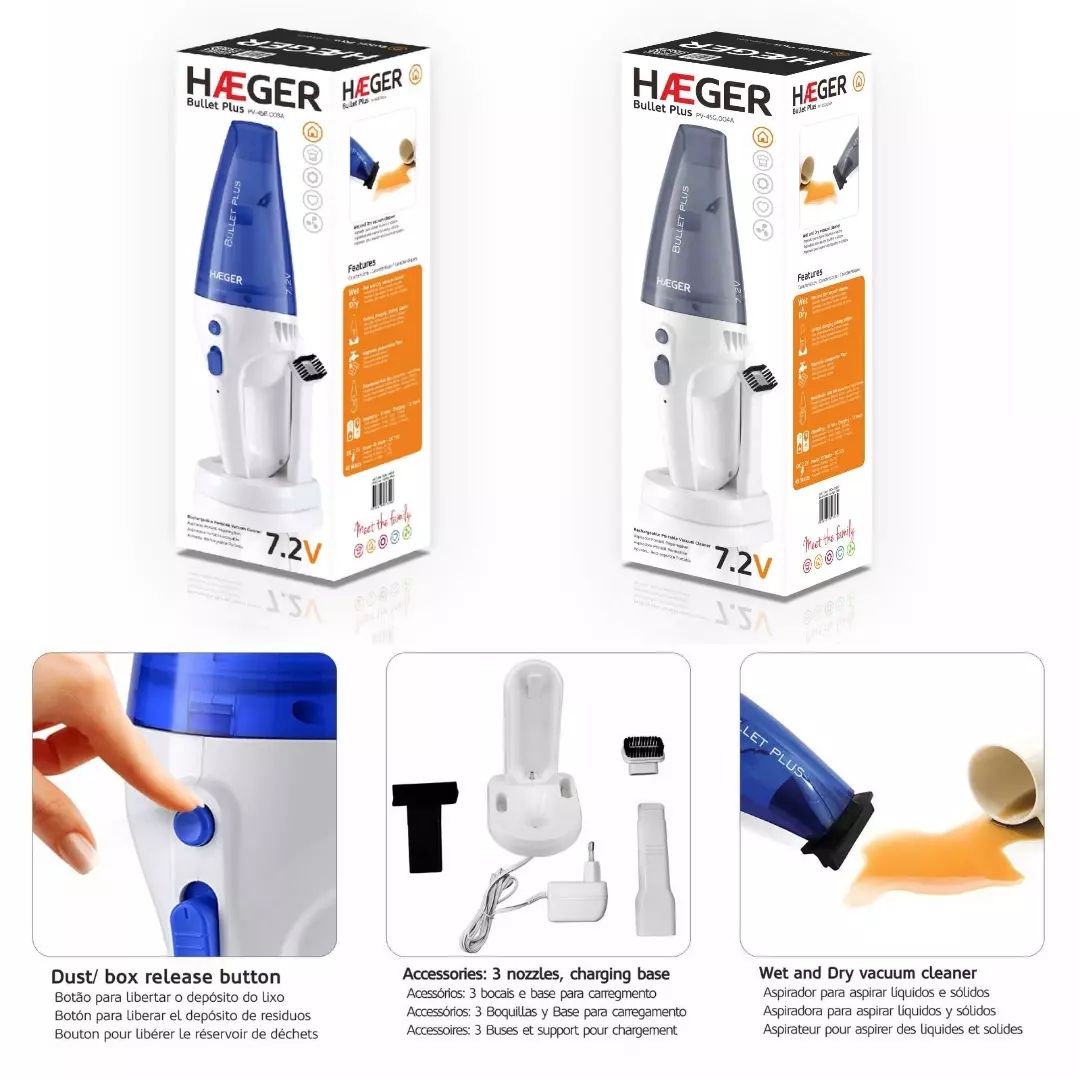 HAEGER Hand Vacuum Cleaner