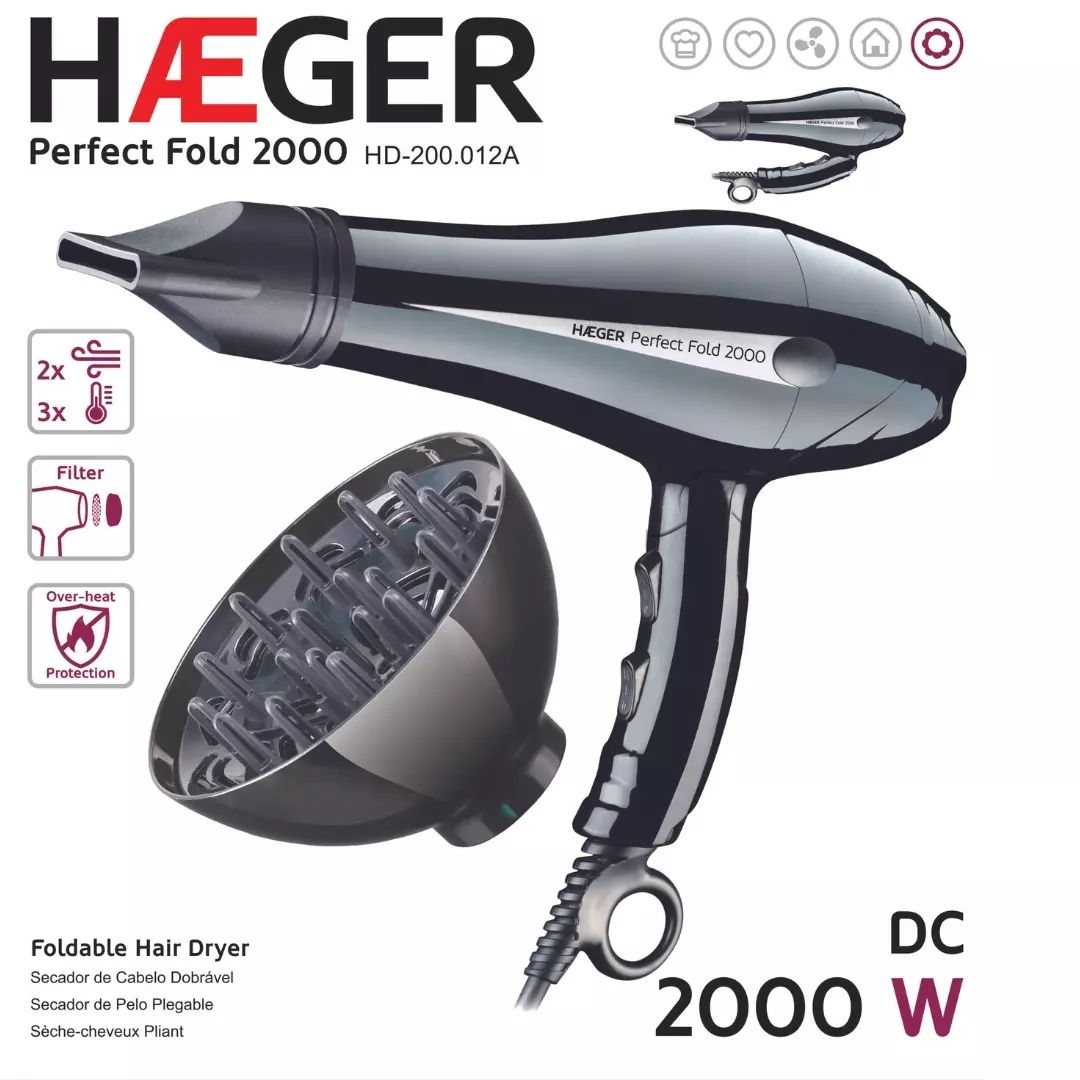 HAEGER Perfect Fold Hair Dryer