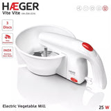 HAEGER Electric Vegetable Mill