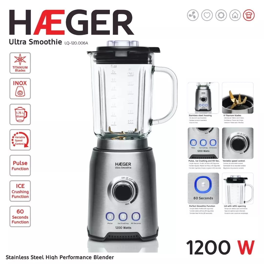 HAEGER Blender ULTRA SMOOTHIE