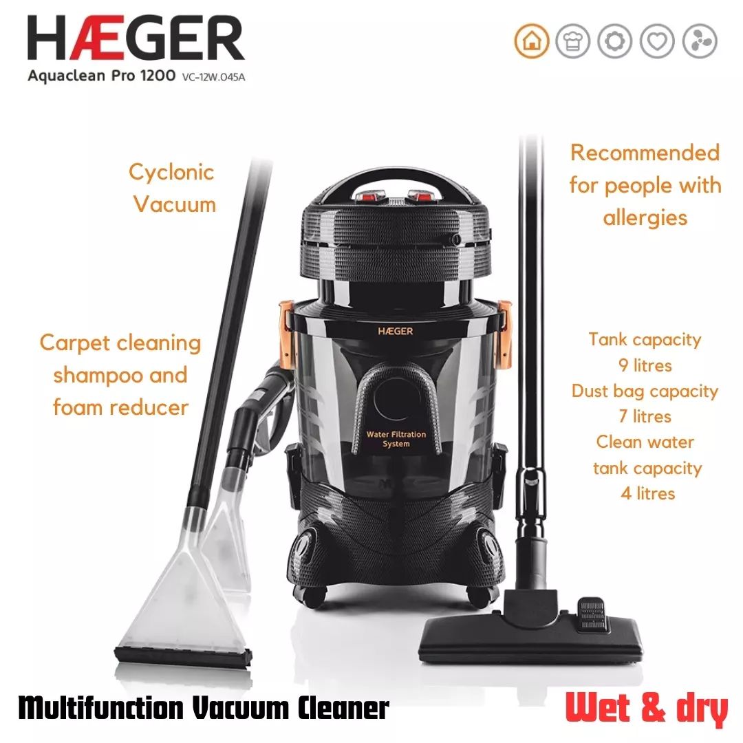 HAEGER Multifunction Vacuum Cleaner