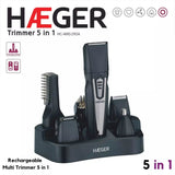 Haeger 5 In 1 Trimmer Hair Clipper